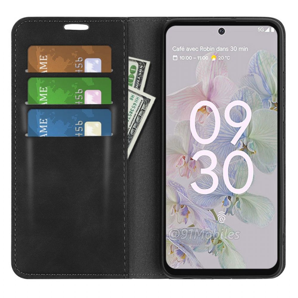 Bescherming Hoesje voor Google Pixel 6A Folio-hoesje Elegantie