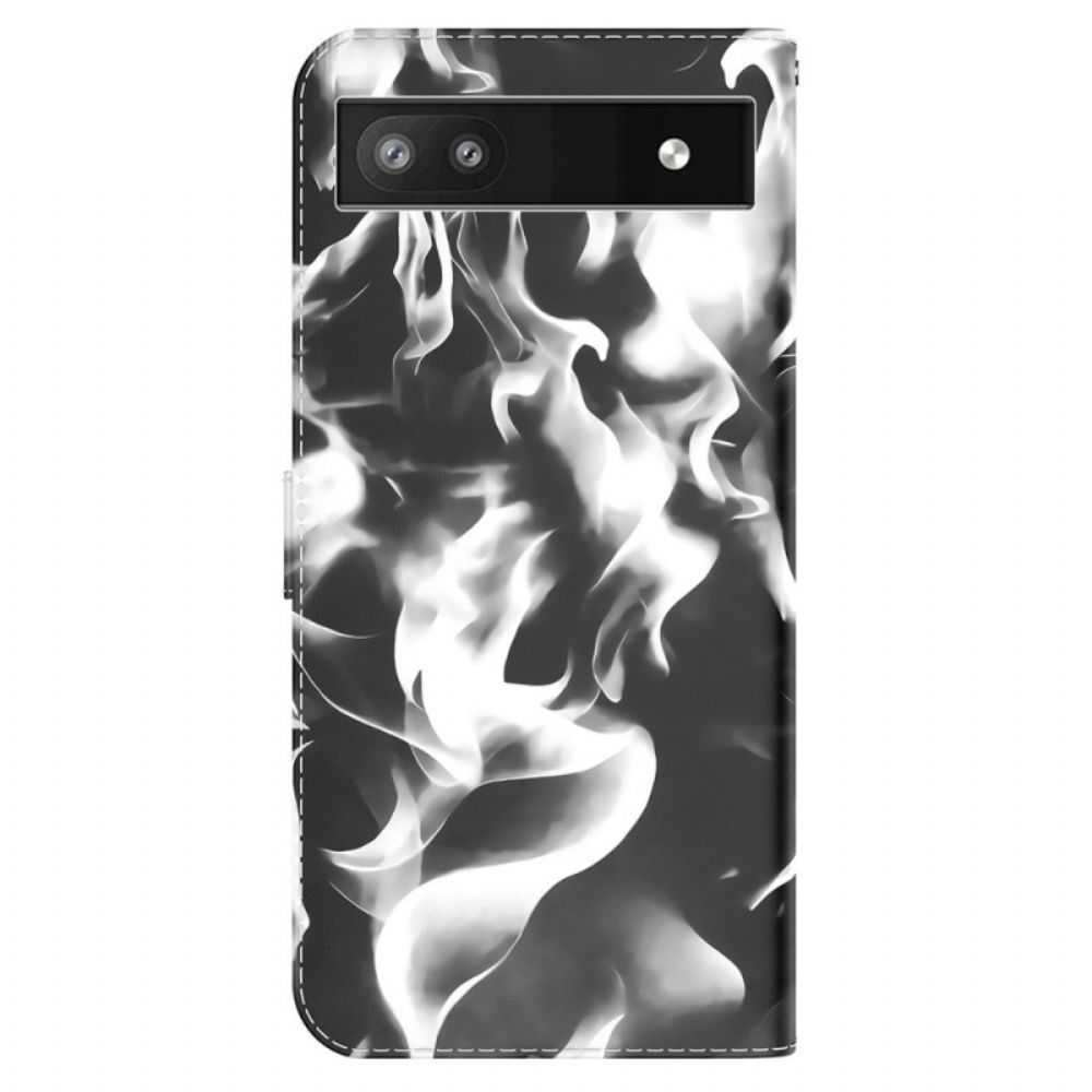 Flip Case voor Google Pixel 6A Abstract Patroon