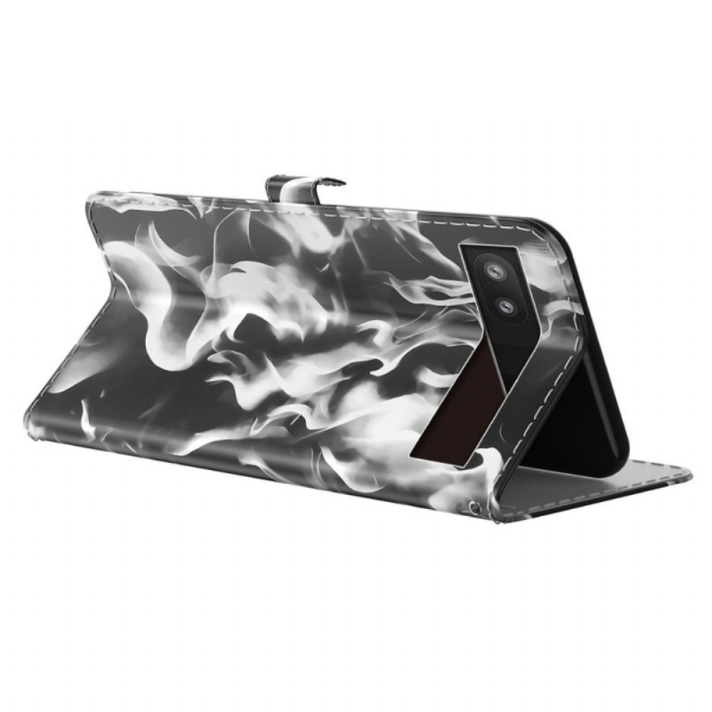 Flip Case voor Google Pixel 6A Abstract Patroon