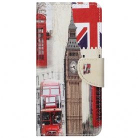 Flip Case voor Google Pixel 6A Londen