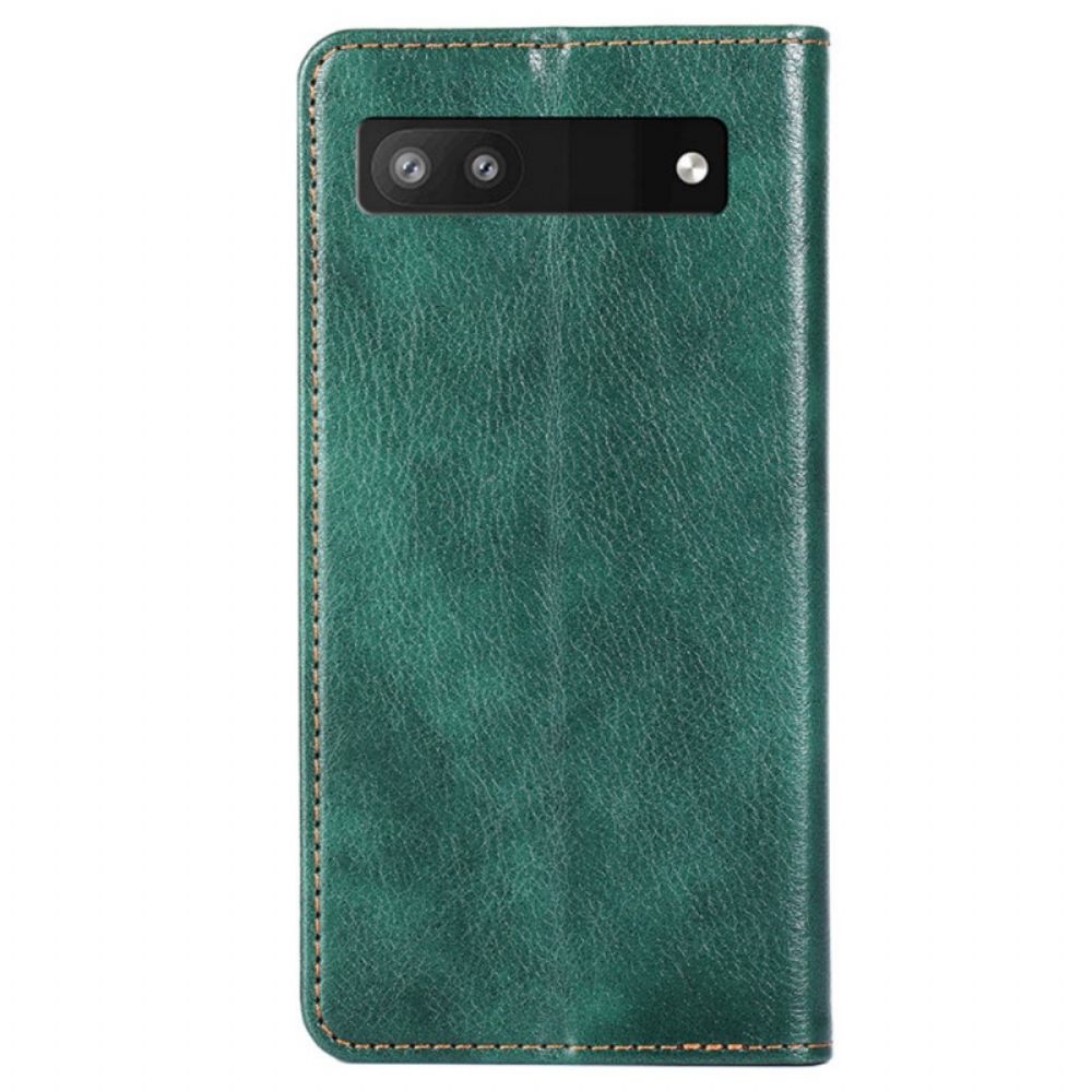 Folio-hoesje voor Google Pixel 6A Klassieke Couture