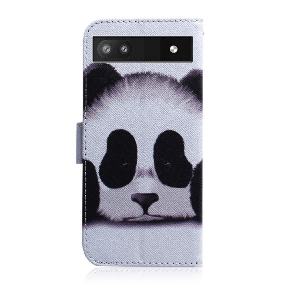 Leren Hoesje voor Google Pixel 6A Panda