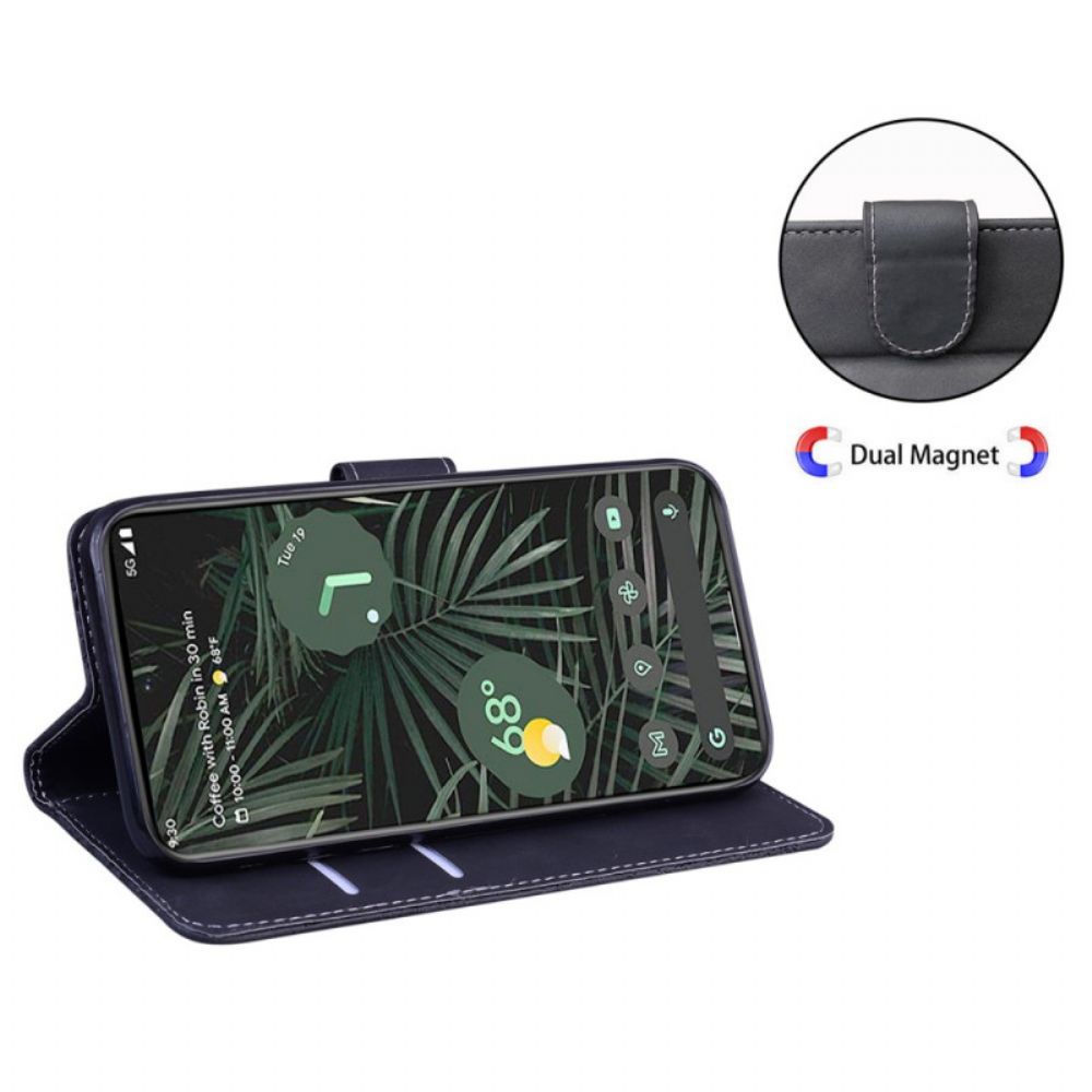 Leren Hoesje voor Google Pixel 6A Verenigde Vlinder