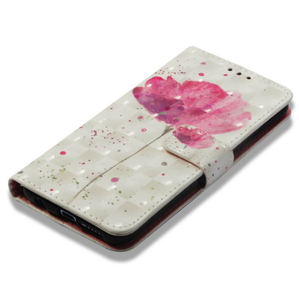 Hoesje Folio-hoesje voor Honor 10 Aquarel Halster