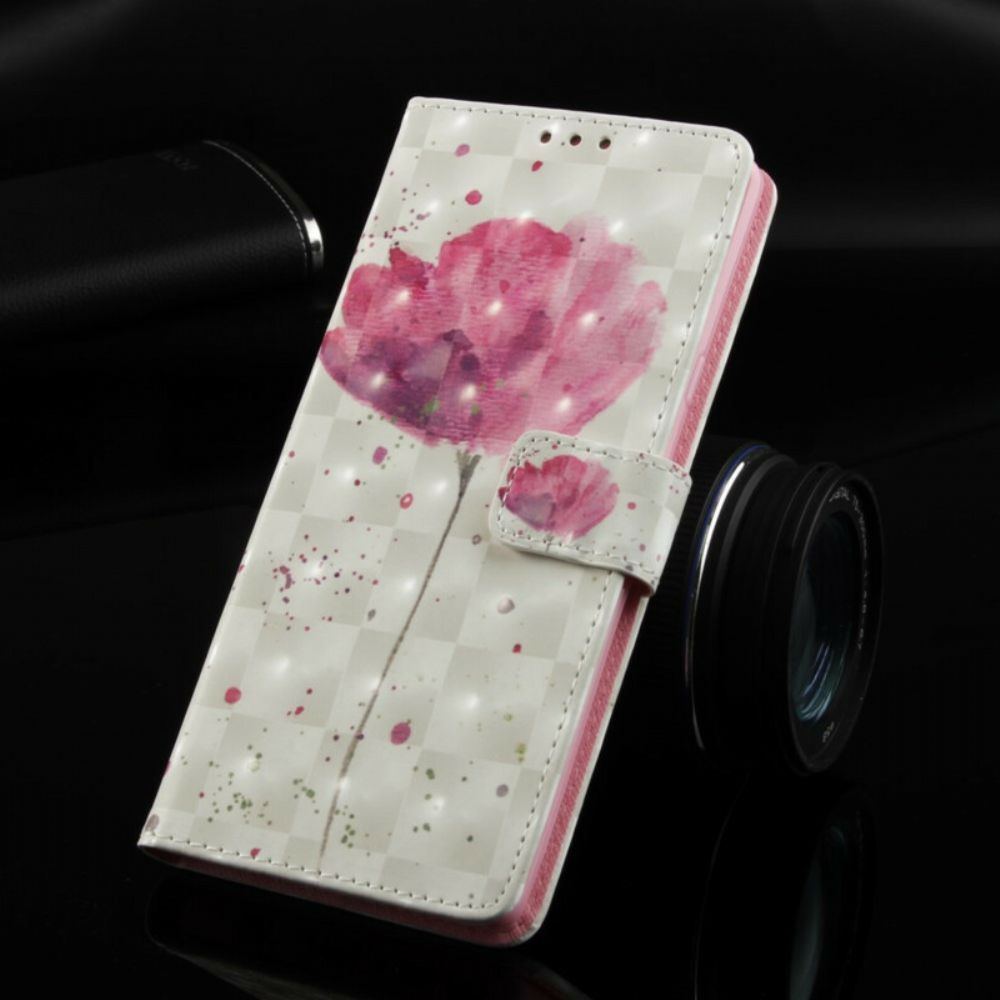 Hoesje Folio-hoesje voor Honor 10 Aquarel Halster