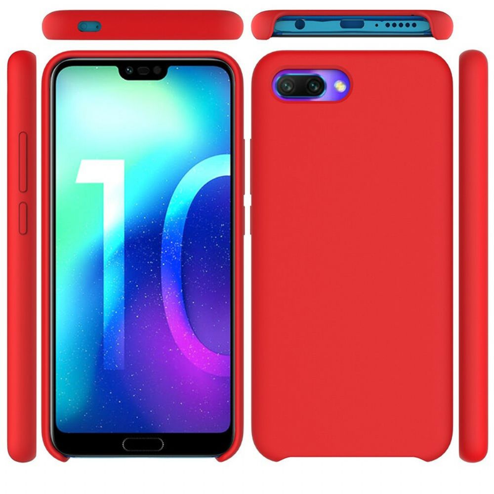 Hoesje voor Honor 10 Siliconen Vloeistof