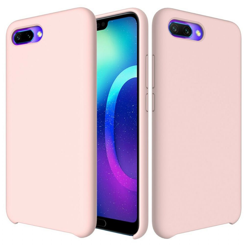 Hoesje voor Honor 10 Siliconen Vloeistof