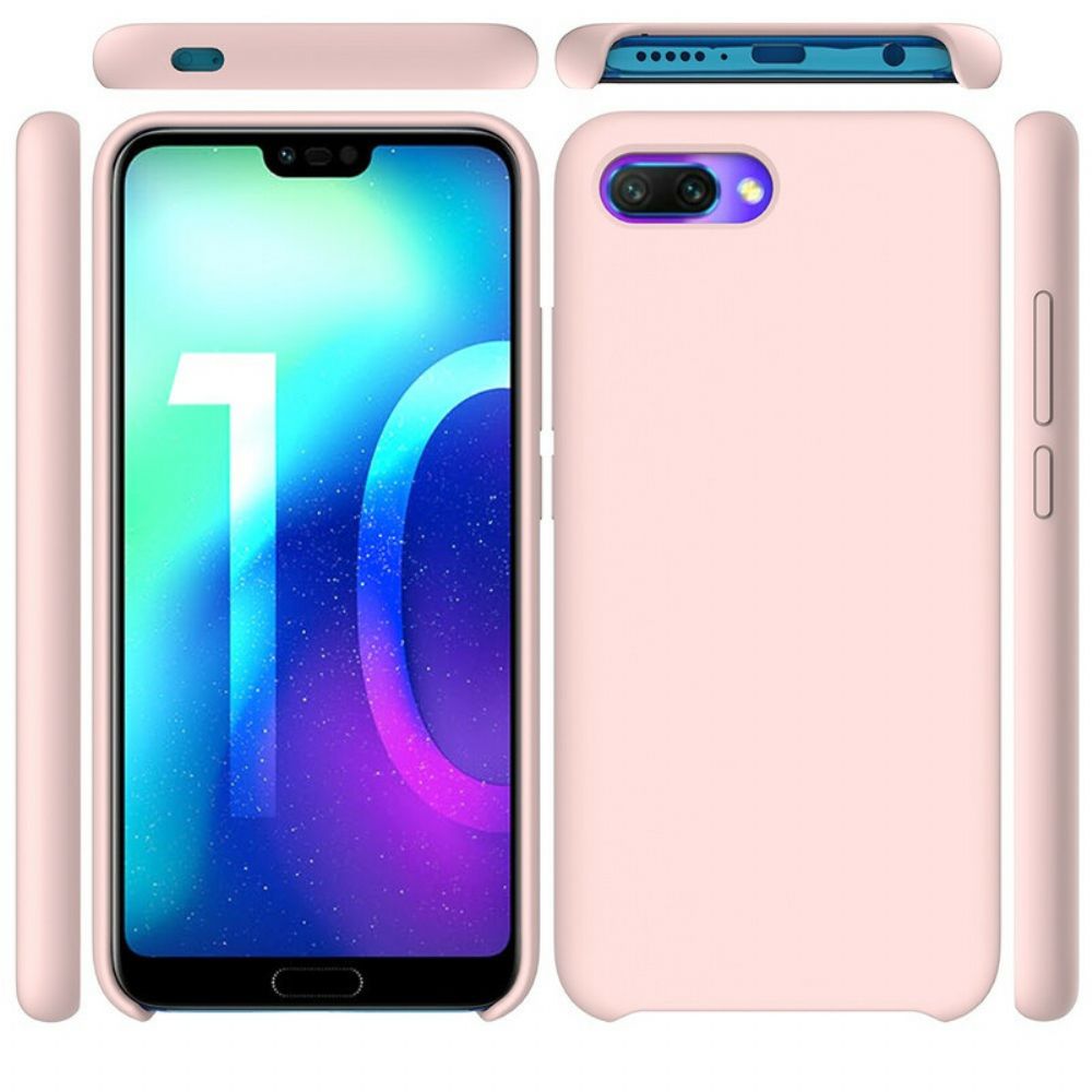 Hoesje voor Honor 10 Siliconen Vloeistof