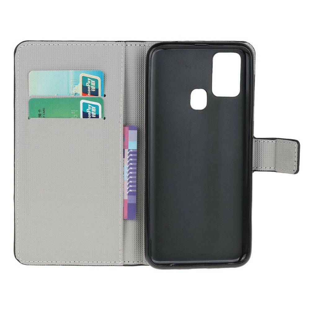 Flip Case voor OnePlus Nord N100 Ik Hou Van Parijs