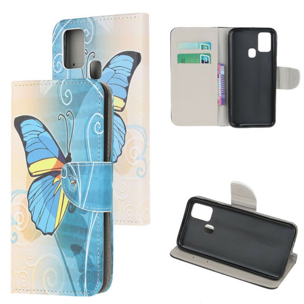 Flip Case voor OnePlus Nord N100 Vlinders