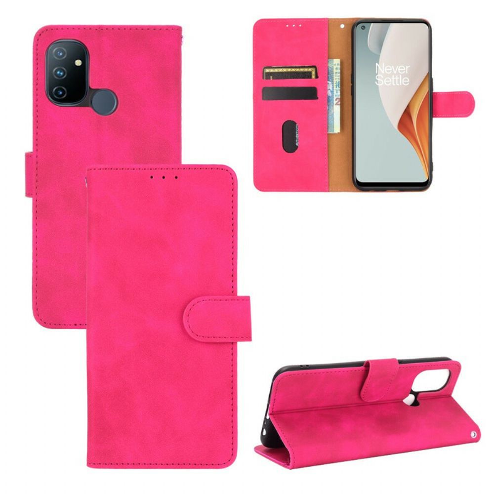 Folio-hoesje voor OnePlus Nord N100 Skin-touch