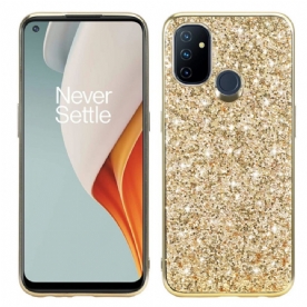 Hoesje voor OnePlus Nord N100 Glitter Hybride