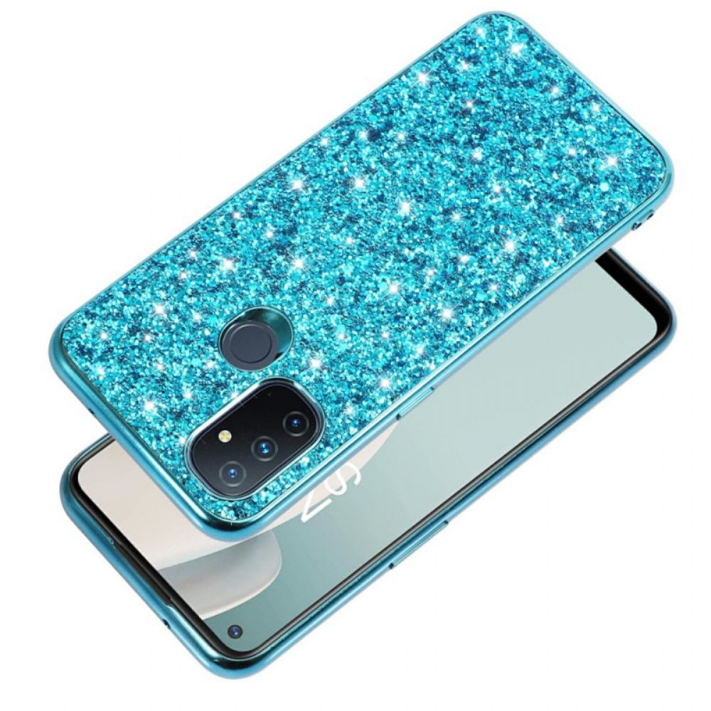 Hoesje voor OnePlus Nord N100 Glitter Hybride