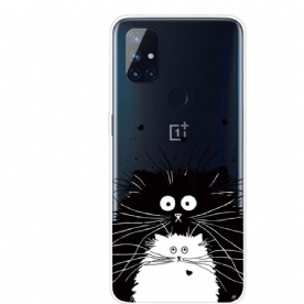 Hoesje voor OnePlus Nord N100 Kijk Naar De Katten