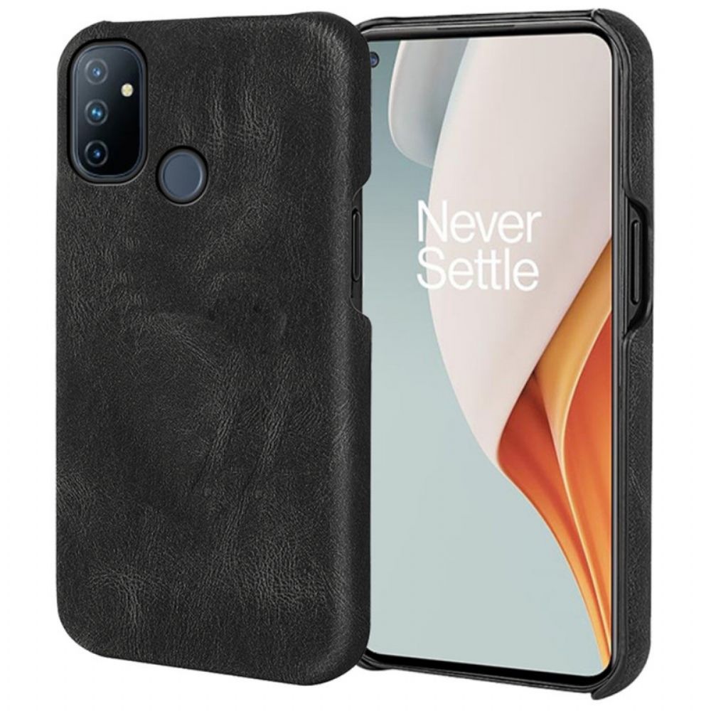 Hoesje voor OnePlus Nord N100 Nieuwe Kleuren Leereffect