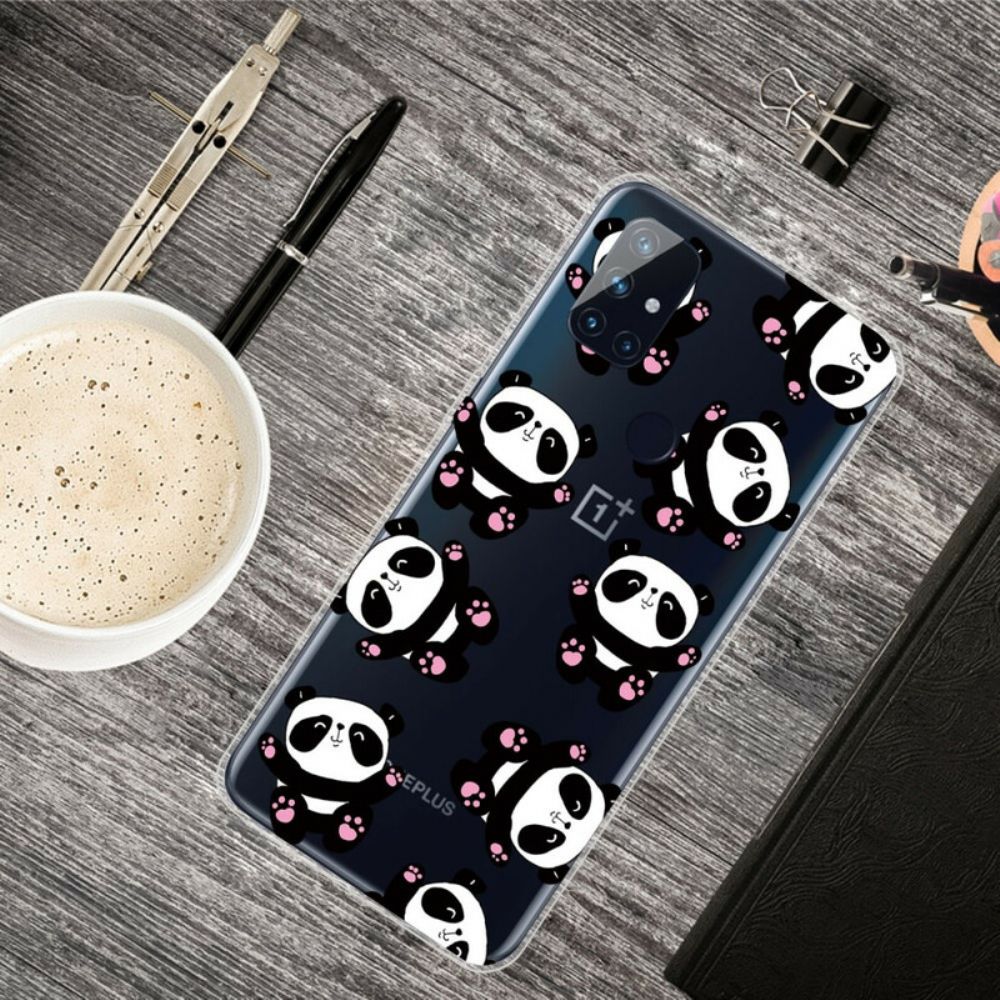 Hoesje voor OnePlus Nord N100 Top Panda's Leuk