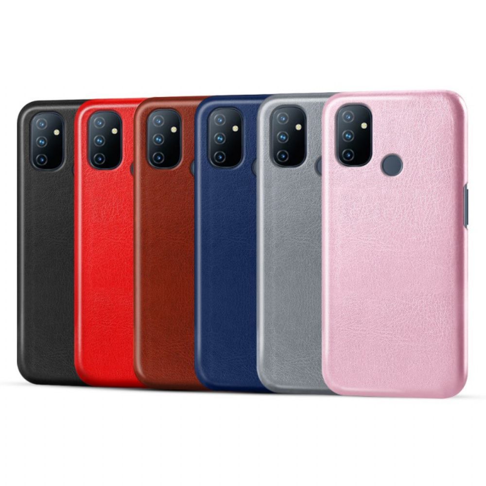 Hoesje voor OnePlus Nord N100 Vintage Leereffect