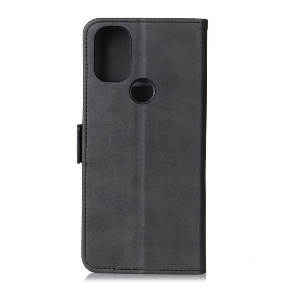 Leren Hoesje voor OnePlus Nord N100 Mat Leereffect