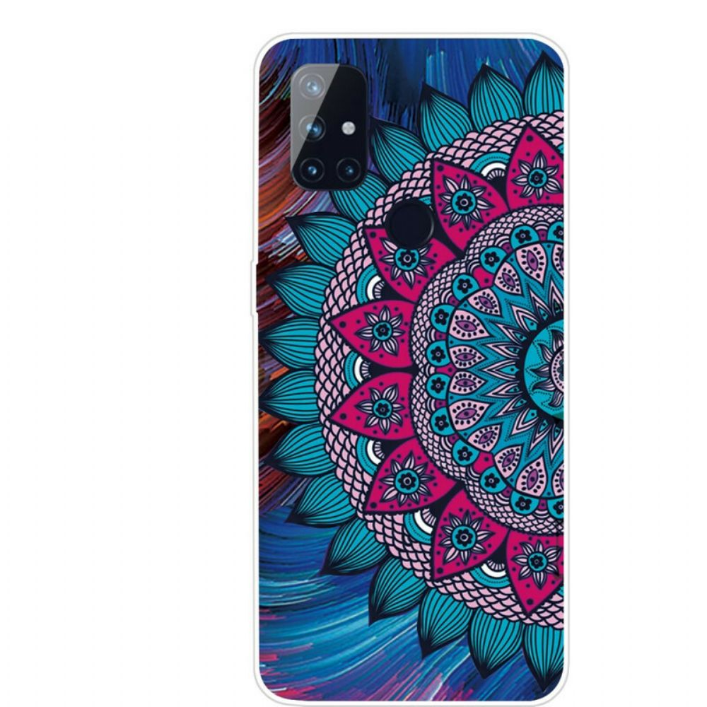 Telefoonhoesje voor OnePlus Nord N100 Kleurrijke Mandala