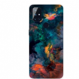 Telefoonhoesje voor OnePlus Nord N100 Kleurwolken