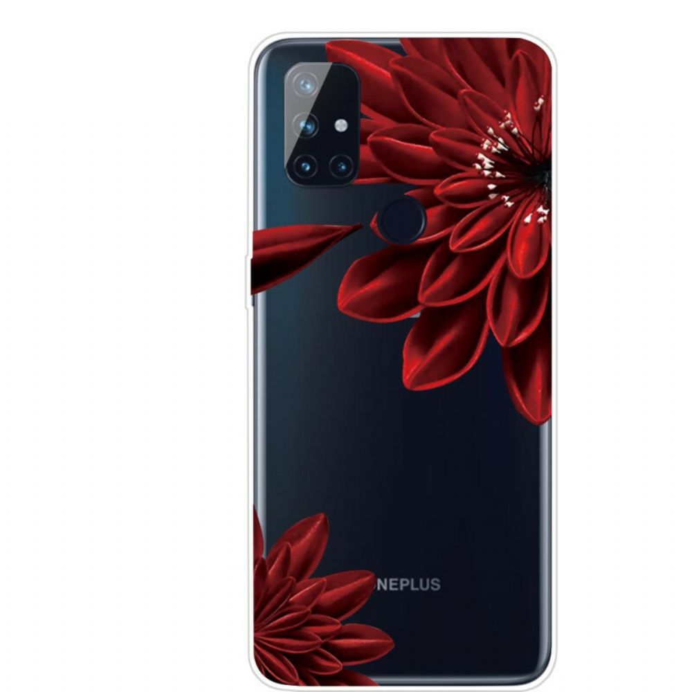 Telefoonhoesje voor OnePlus Nord N100 Wilde Bloemen