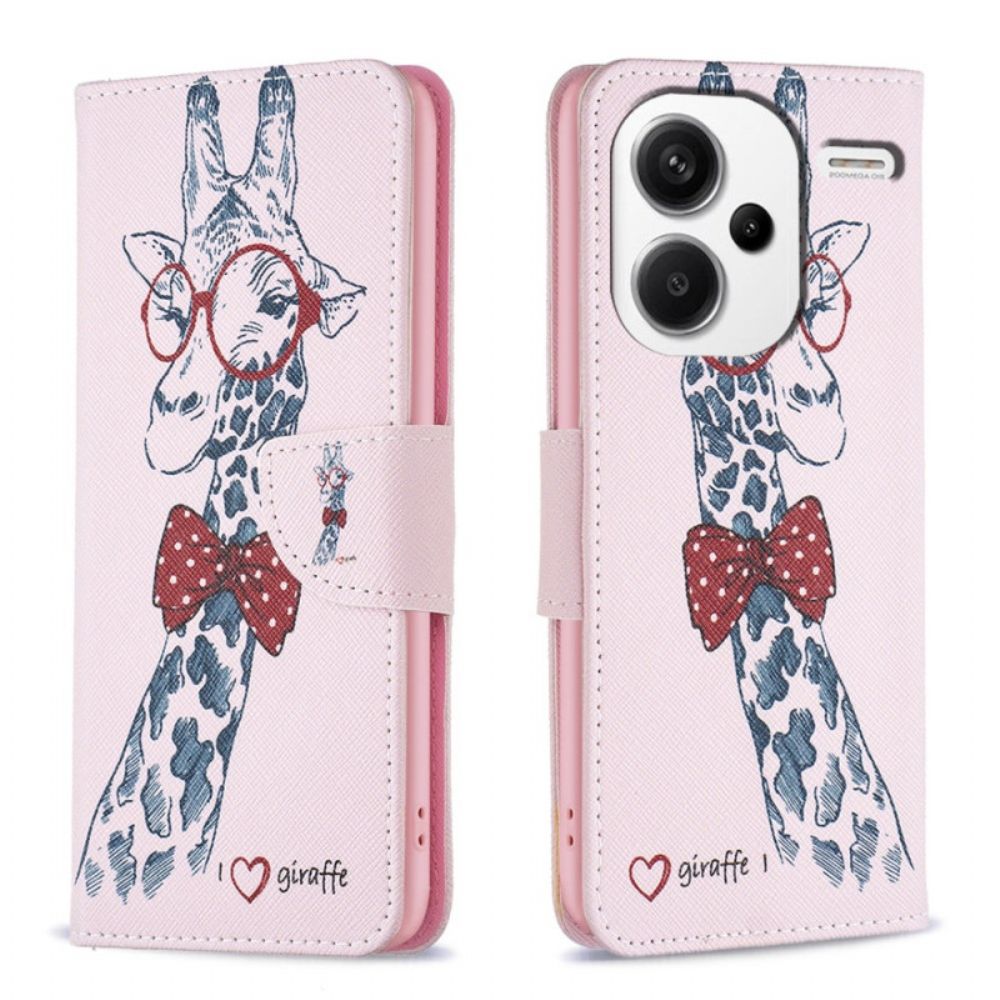 Bescherming Hoesje Xiaomi Redmi Note 13 Pro Plus 5g Intello-giraffe