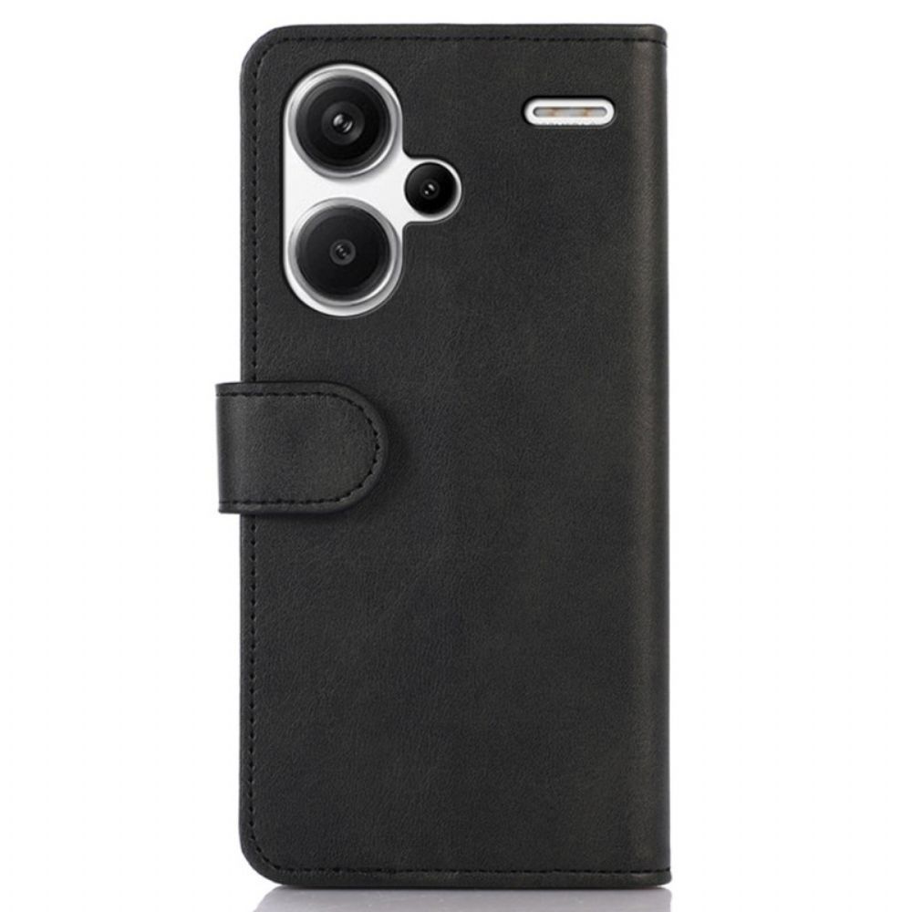 Flip Case Leren Xiaomi Redmi Note 13 Pro Plus 5g Schokbestendig