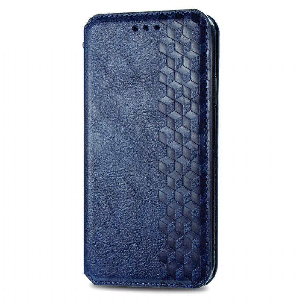 Folio-hoesje Voor Xiaomi Redmi Note 13 Pro Plus 5g Vintage Ruitpatroon