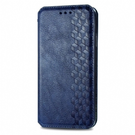 Folio-hoesje Voor Xiaomi Redmi Note 13 Pro Plus 5g Vintage Ruitpatroon