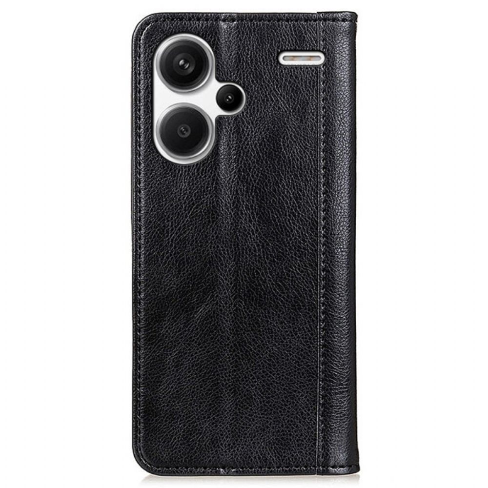 Folio-hoesje Xiaomi Redmi Note 13 Pro Plus 5g Retro Splitleer