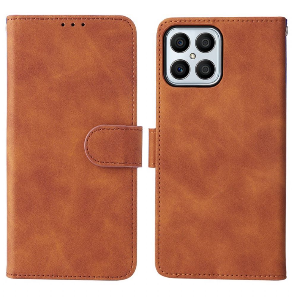 Folio-hoesje voor Honor X8 Skin-touch-gevoel