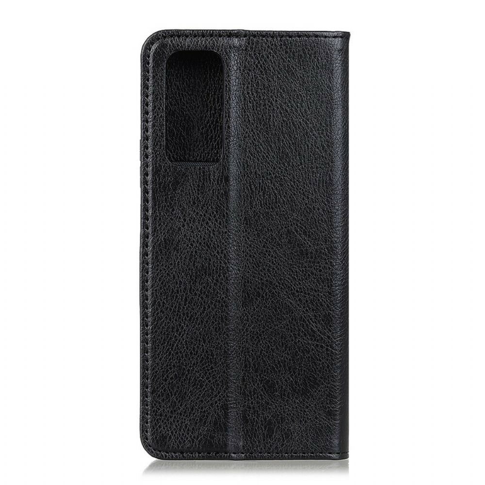 Bescherming Hoesje voor Samsung Galaxy S20 FE Folio-hoesje Elegance Split Litchi Leer