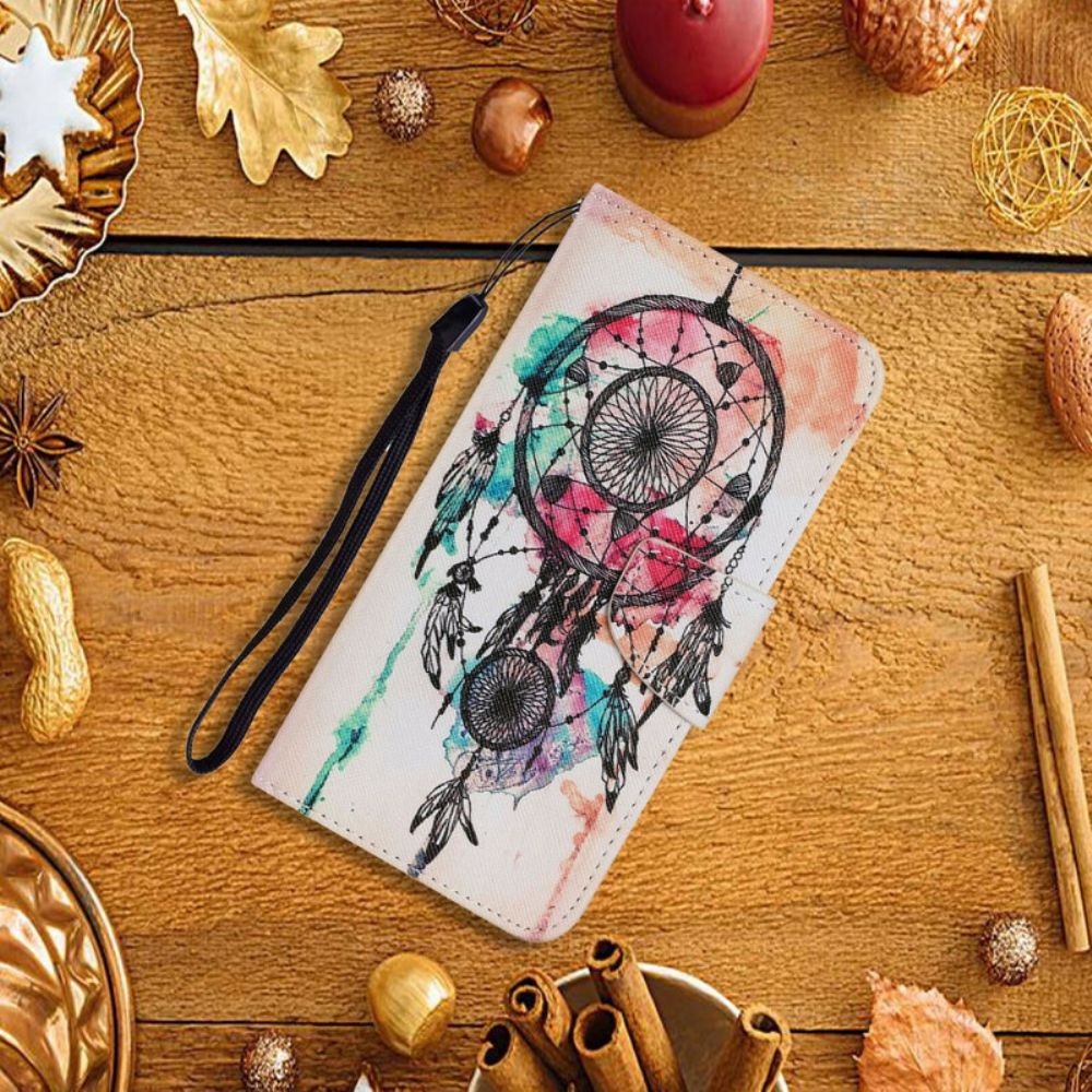 Flip Case voor Samsung Galaxy S20 FE Dreamcatcher Aquarel