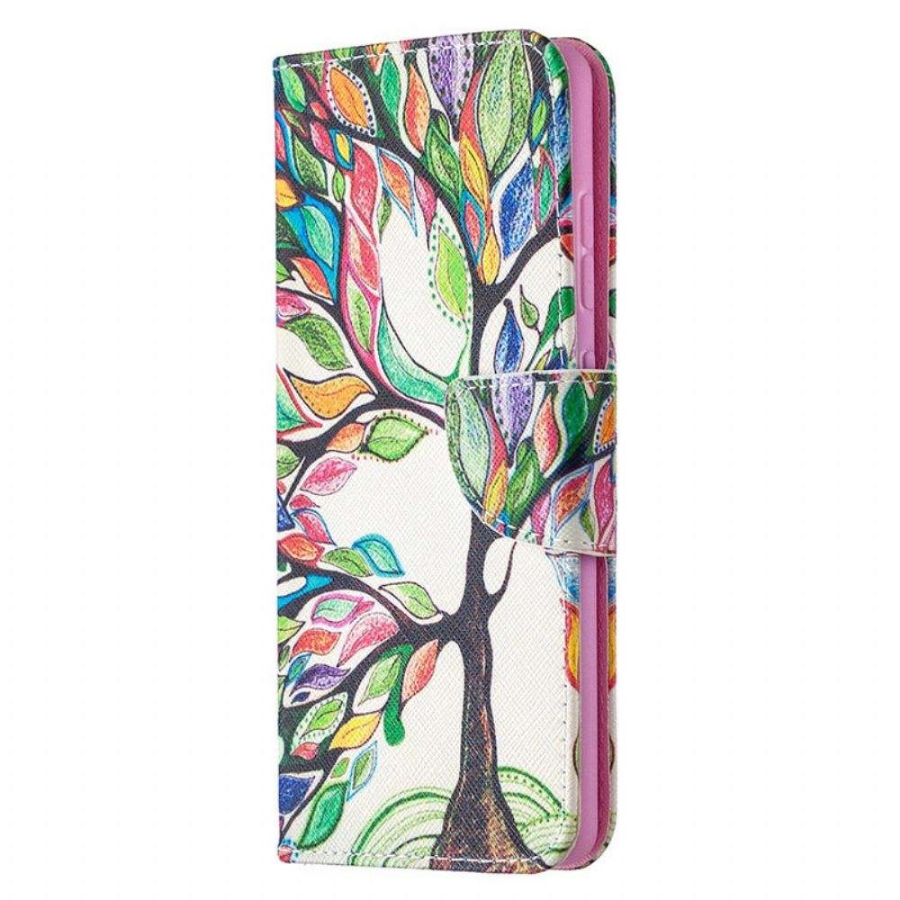 Flip Case voor Samsung Galaxy S20 FE Gekleurde Boom