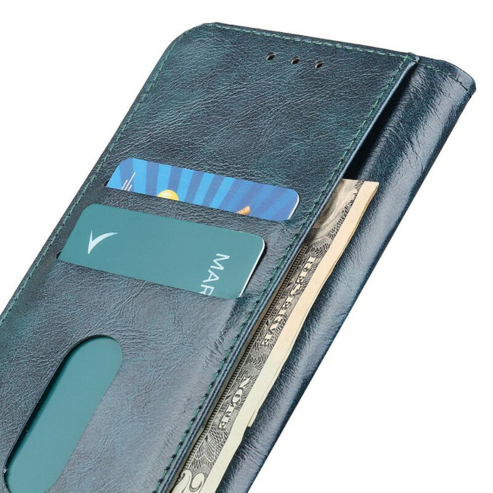 Flip Case voor Samsung Galaxy S20 FE Glanzend Imitatieleer Khazneh