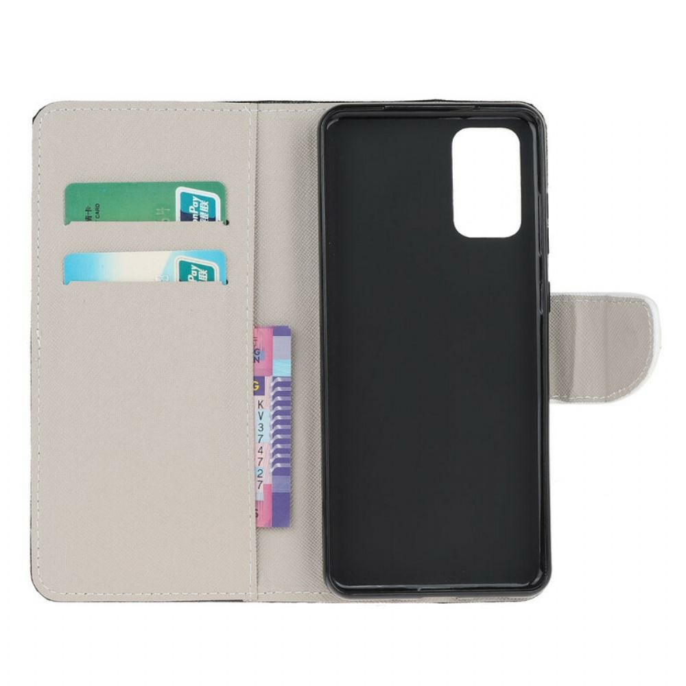 Flip Case voor Samsung Galaxy S20 FE Militaire Camouflage