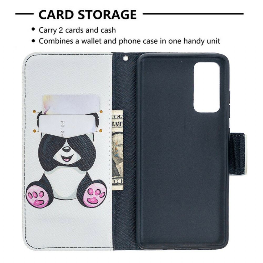 Flip Case voor Samsung Galaxy S20 FE Pandaplezier