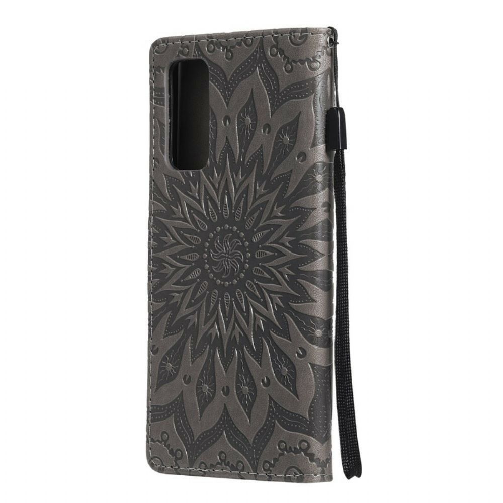 Flip Case voor Samsung Galaxy S20 FE Zonnebloem