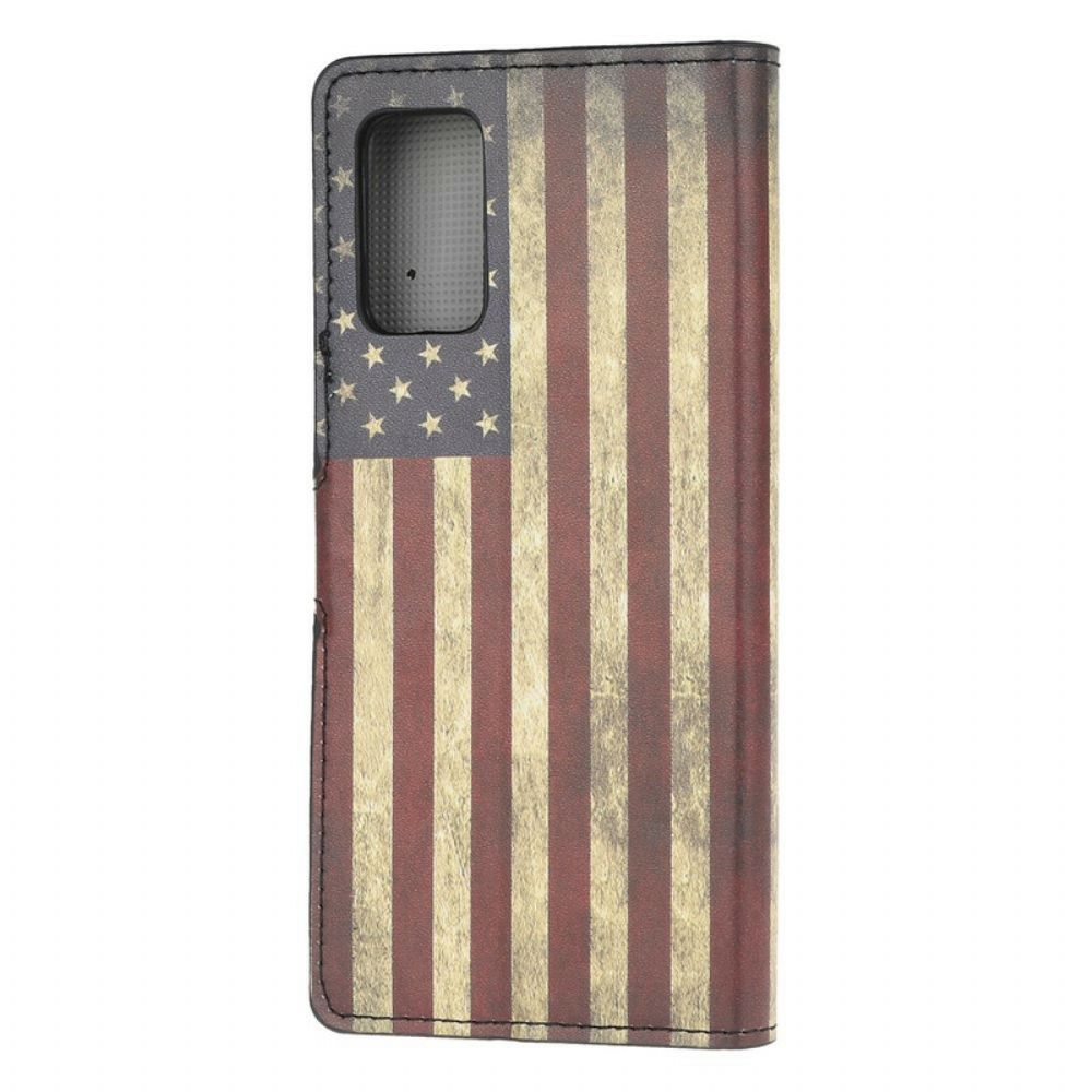 Folio-hoesje voor Samsung Galaxy S20 FE Amerikaanse Vlag