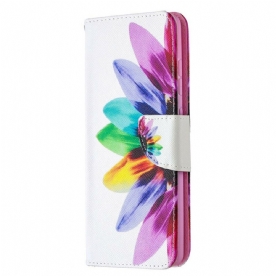 Folio-hoesje voor Samsung Galaxy S20 FE Aquarel Bloem