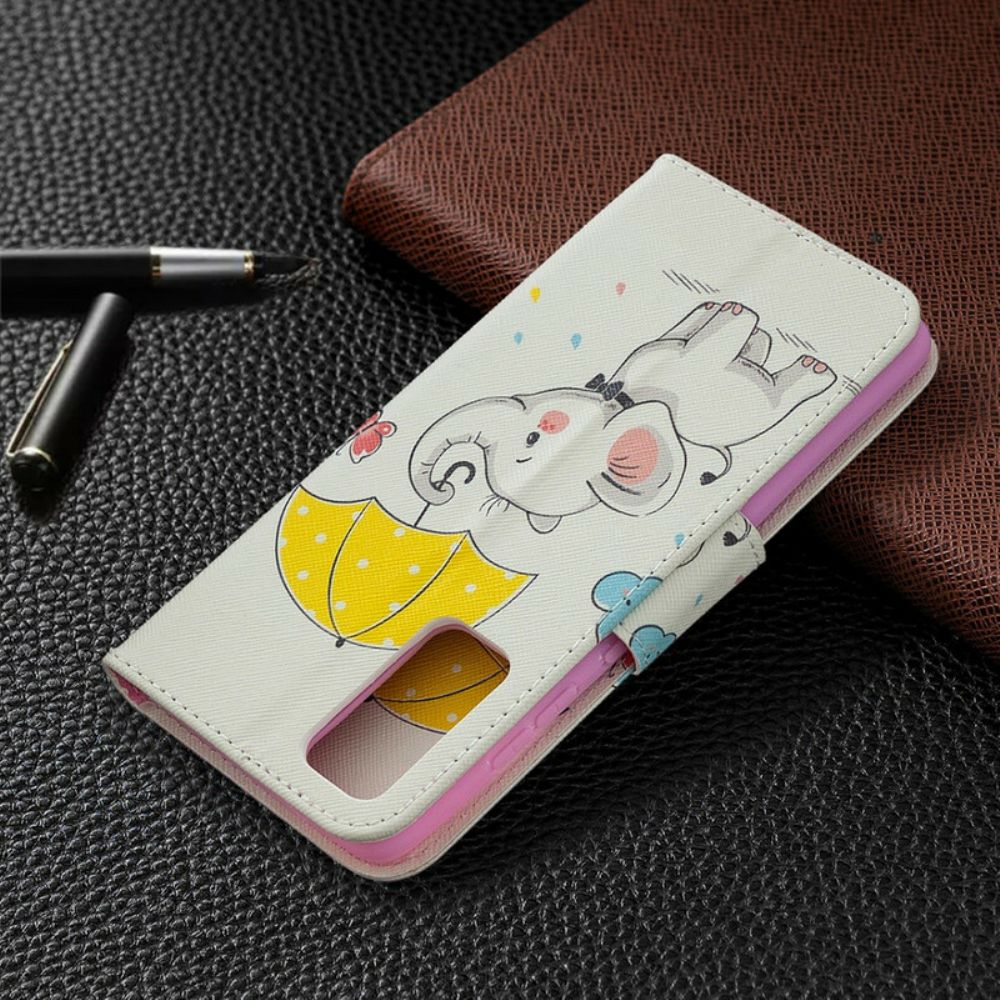 Folio-hoesje voor Samsung Galaxy S20 FE Babyolifant