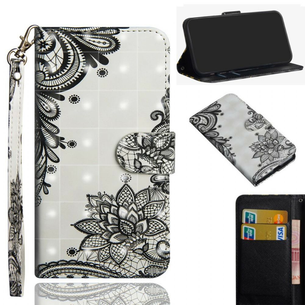 Folio-hoesje voor Samsung Galaxy S20 FE Chique Kant