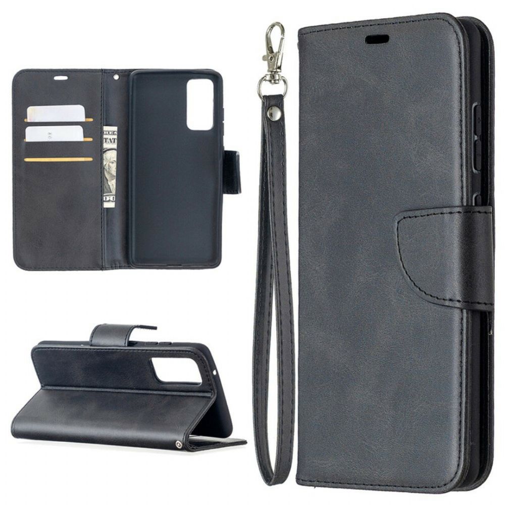 Folio-hoesje voor Samsung Galaxy S20 FE Flip Case Gladde Schuine Klep