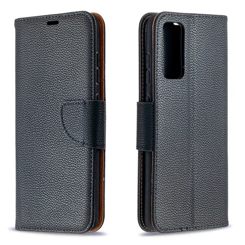 Folio-hoesje voor Samsung Galaxy S20 FE Flip Case Litchi Flap Schuin