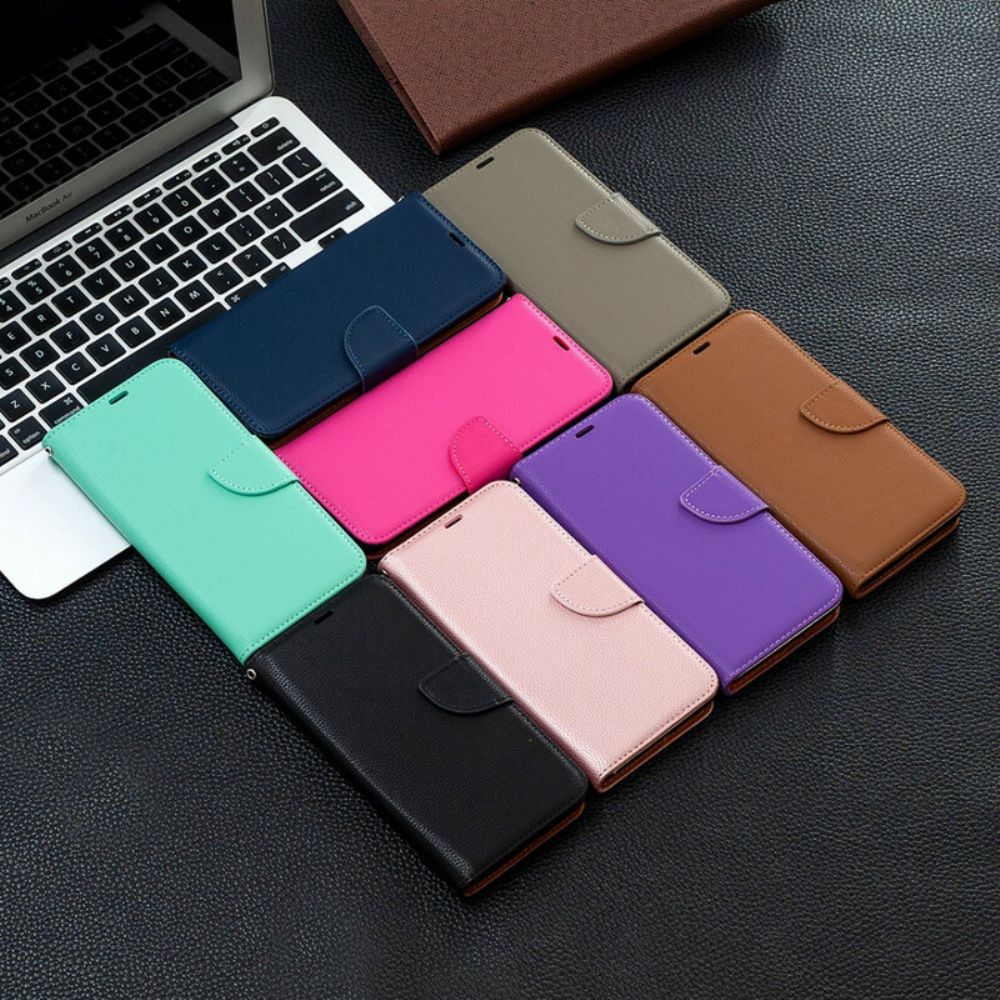 Folio-hoesje voor Samsung Galaxy S20 FE Flip Case Litchi Flap Schuin