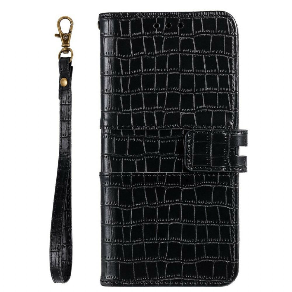 Folio-hoesje voor Samsung Galaxy S20 FE Helemaal Croc