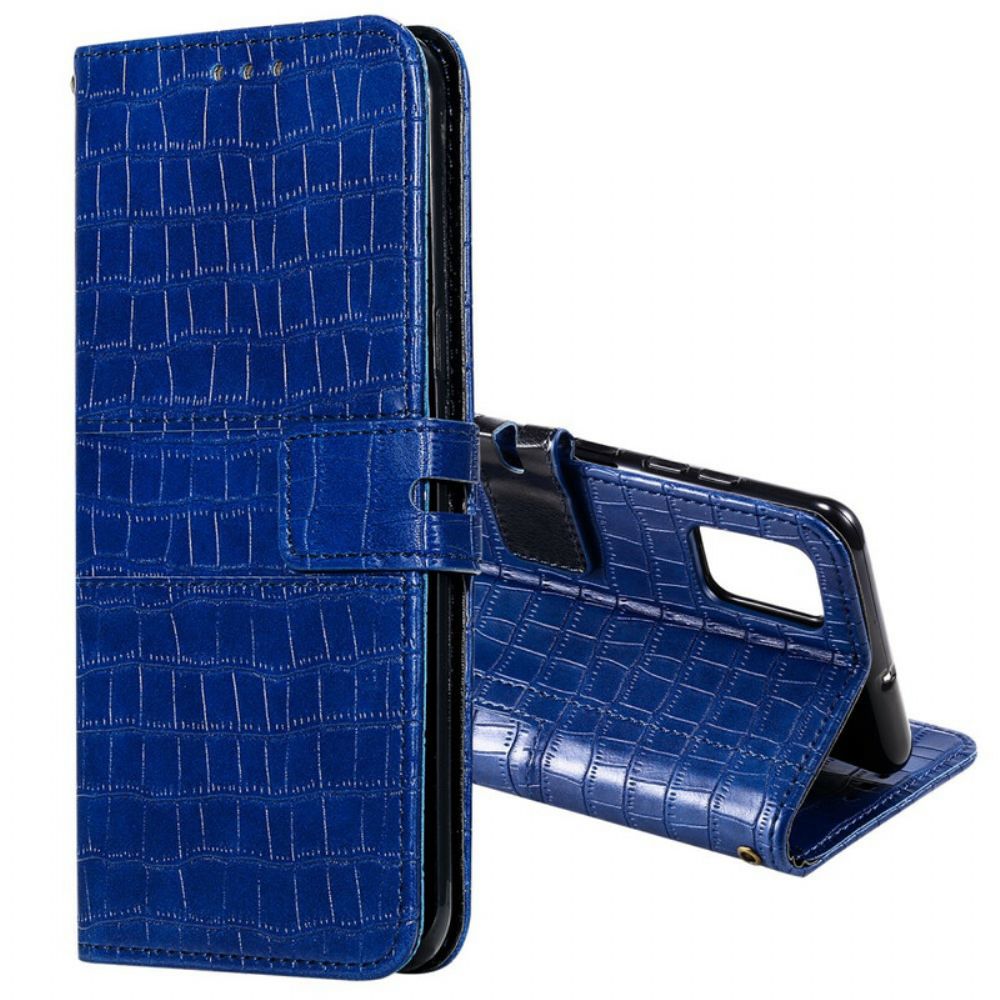 Folio-hoesje voor Samsung Galaxy S20 FE Helemaal Croc