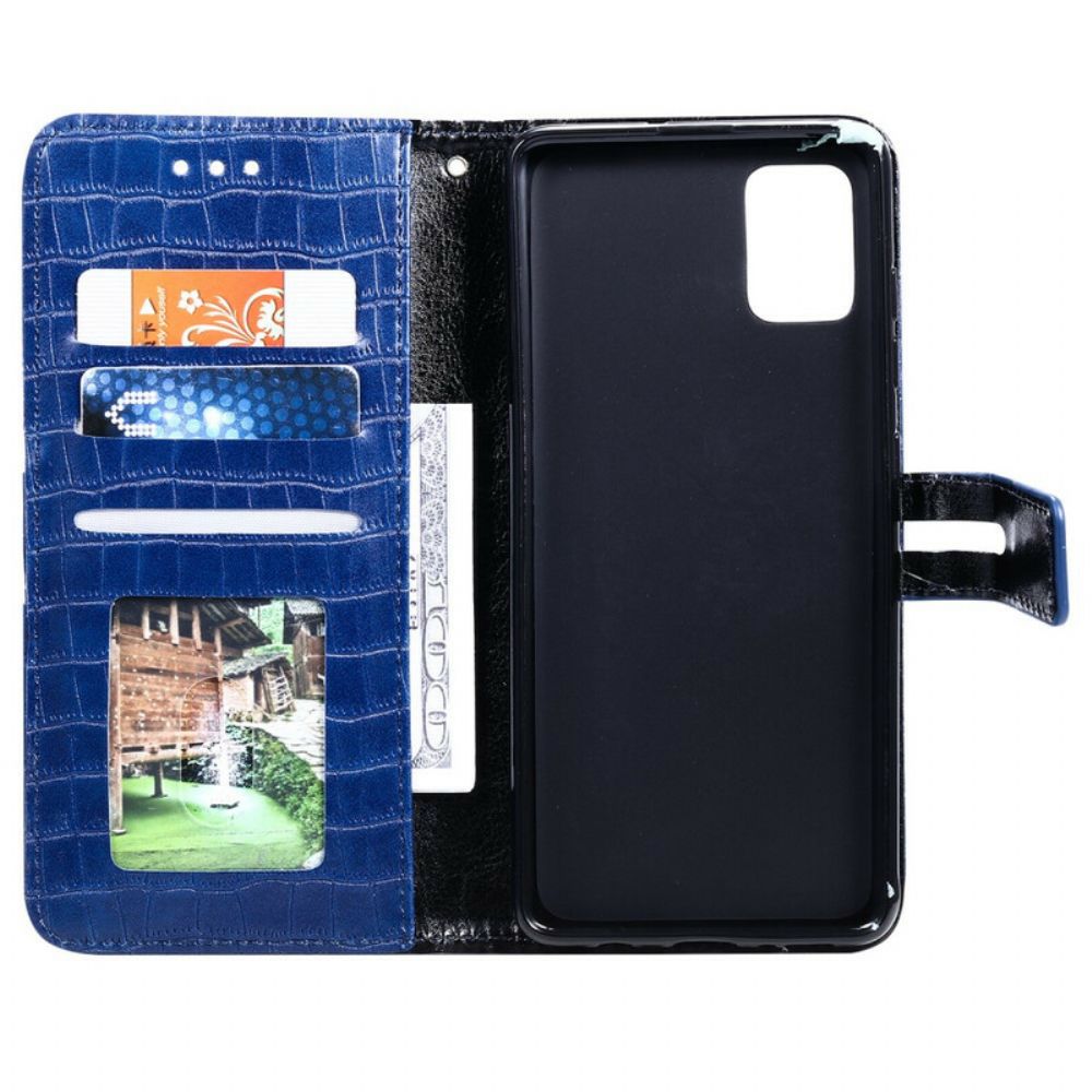 Folio-hoesje voor Samsung Galaxy S20 FE Helemaal Croc