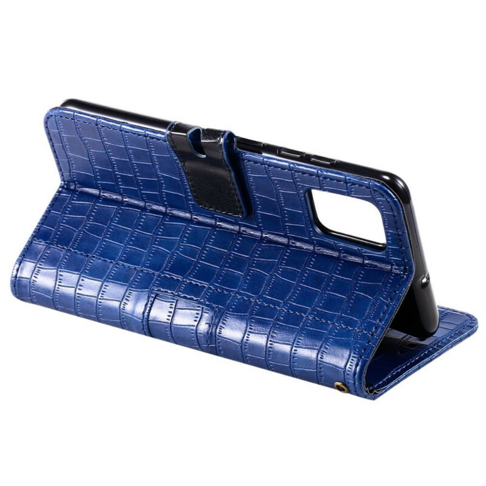 Folio-hoesje voor Samsung Galaxy S20 FE Helemaal Croc