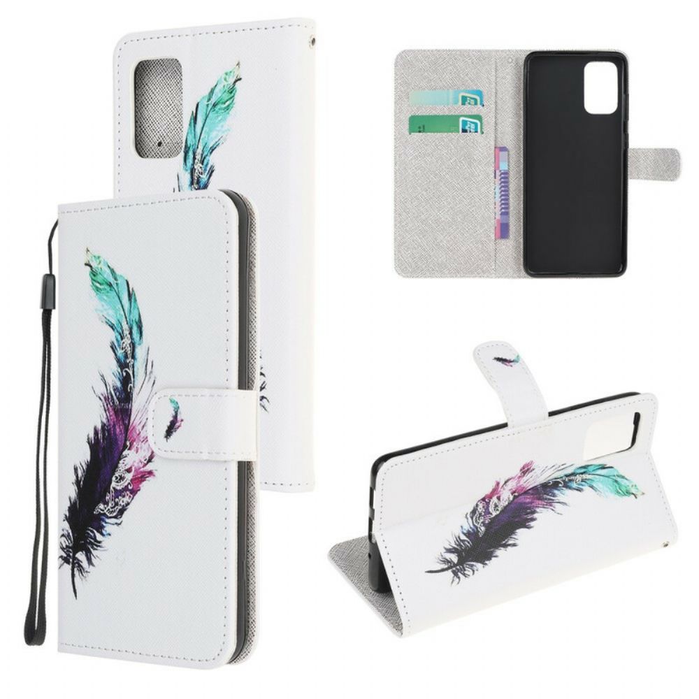 Folio-hoesje voor Samsung Galaxy S20 FE Met Ketting Thong Veer